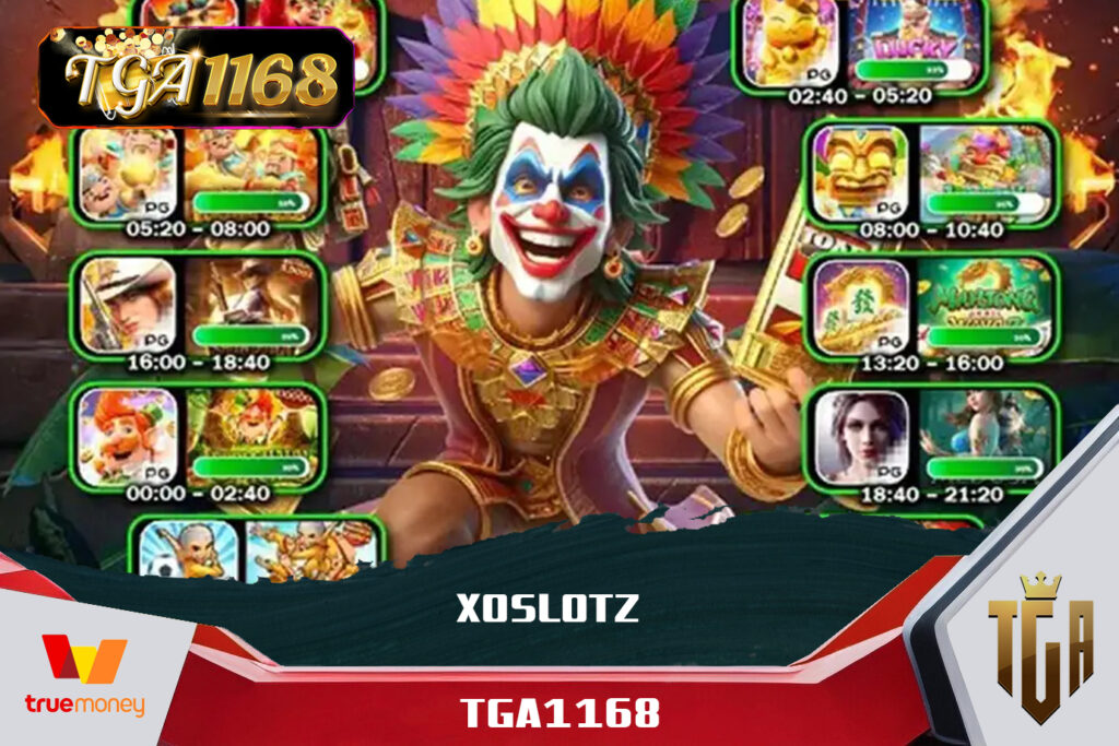 แอพพลิเคชั่นสำหรับเล่น XOSLOTZ เกมส์สล็อตออนไลน์ บนมือถือ ฝาก ถอน ออโต้ TGA1168 ทดลองเล่นสล็อตฟรี โบนัสเพียบ ครบวงจรเกมพนัน